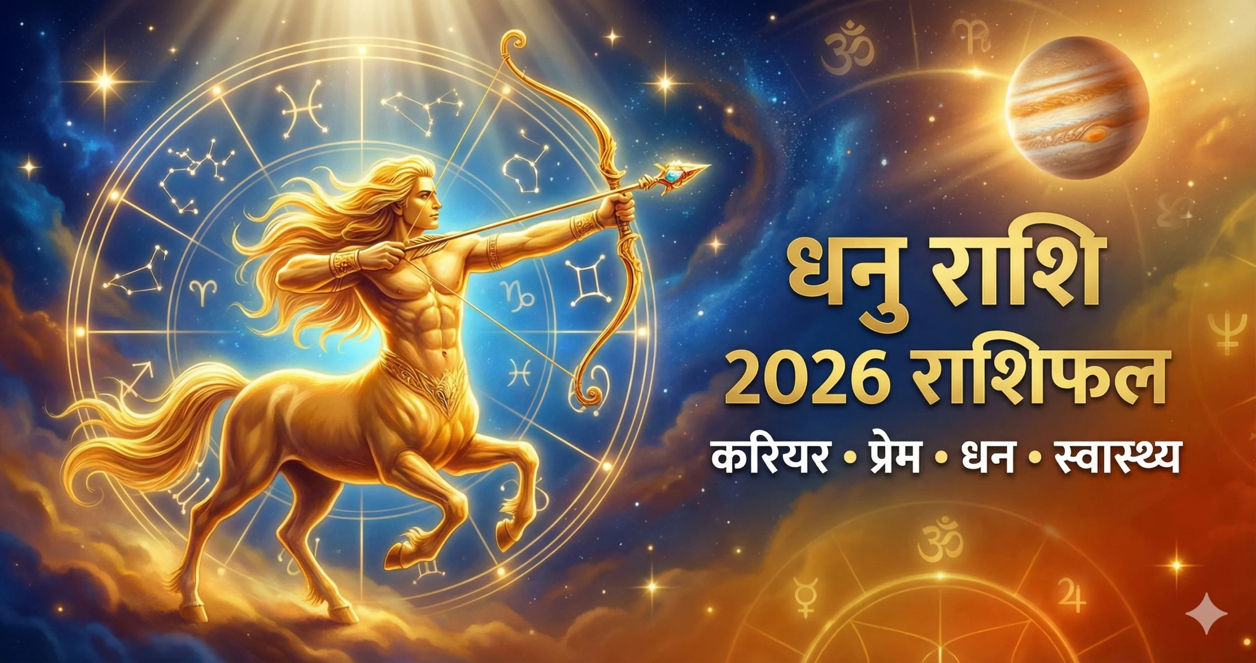 धनु राशि 2026 राशिफल – Sagittarius Horoscope 2026 in Hindi