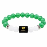 Gemini Bracelet (मिथुन राशि) - Green Aventurine & Milky Quartz